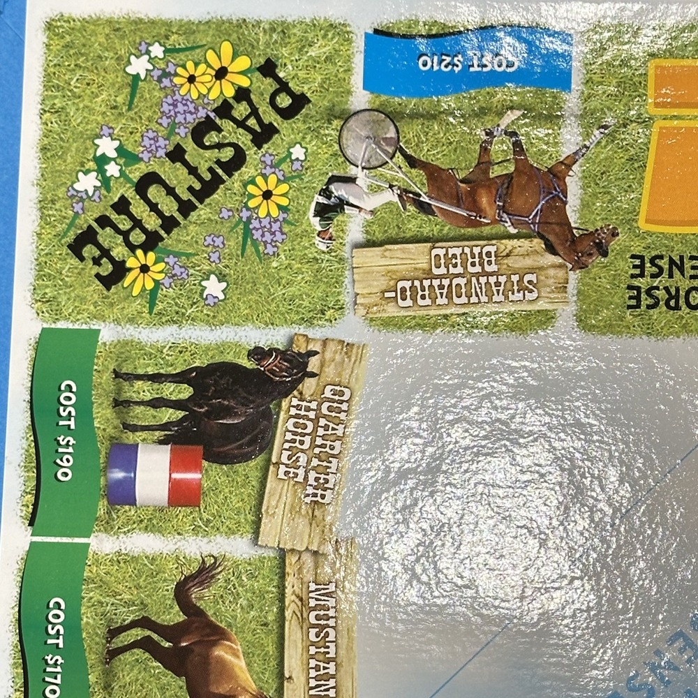 Horse-opoly Board Game By Late for the Sky Previously owned 2-6 Players Ages 8+ - Picture 10 of 13